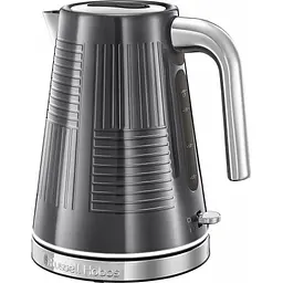 Електрочайник Russell Hobbs Geo Steel 1.7 л чорний (25240-70)