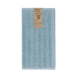 Рушник махровий Ardesto Lines, 30х50см, 100% бавовна, синій (ART2630LW)
