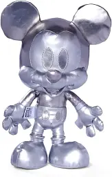Колекційна м'яка іграшка Міккі Маус Disney Mickey Mouse Simba Collectors Club №9 Silver Edition 30 см срібляста (SKU-260) - мініатюра 2