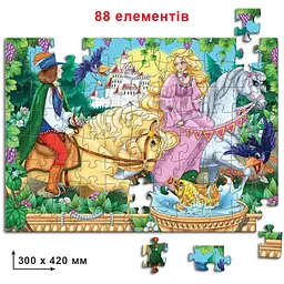 Пазли дитячі Енергія Плюс Золотоволоска 88 ел. (IP-177-P-217) - мініатюра 2