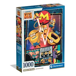Пазл Посіпаки - Нікчемний Я 4 - 1000 шт Clementoni 39798