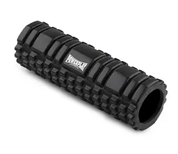 Набір для масажу та йоги PowerPlay PP_4097 (Ролик 30*10 + 2-ва мячі) Black + гумка 11 кг (PP_4097_Black) - мініатюра 2