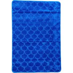 Килимок для ванної Vezzer Standart 80x120 см темно-синій (VZSB6505) - мініатюра 2