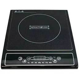 Плита індукційна Royalty Line EIP-2000.1 2000 Вт таймер 7 програм приготування до 240 °С - мініатюра 2