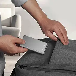 Зовнішній акумулятор Borofone BJ50 5000mAh 20W магнітний з функцією бездротової зарядки сірий - мініатюра 7