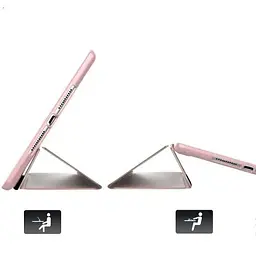 Чохол-книжка BeCover Tri Fold Soft TPU Silicone для Apple iPad 10.2 2019/2020/2021 Pink (708516) - мініатюра 5