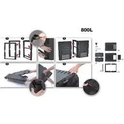 Компостер Prosperplast Module Compogreen 800 л чорний (IKSM800C-S411) - мініатюра 3
