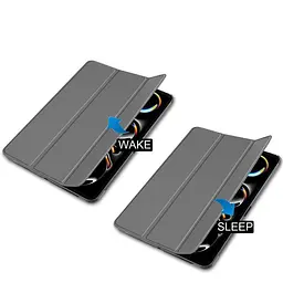 Чохол-книжка BeCover Smart Case для Apple iPad Pro 11" M4 2024 Grey (711625) - мініатюра 5