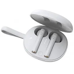 Бездротові навушники Bluetooth Baseus W05 Encok True Wireles, TWS, Qi, IP55, BT5.0, SBC, AAC, 30mAh, 400mAh, 4h, (NGW05-01) white - мініатюра 2