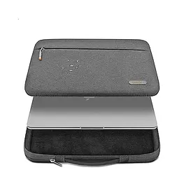 Чохол-сумка Wiwu Pilot Sleeve for MacBook 13,3 / 14'' Grey [57181] - мініатюра 5