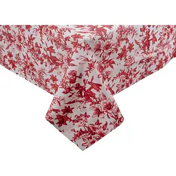 Скатертина водовідштовхувальна Lefard Home Textile Corso 140х240 см червона (715-375) - мініатюра 3