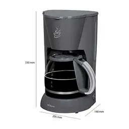 Крапельна кавоварка Bomann КА 183 CB grey (КА183CB grey) - мініатюра 4