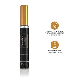 Чоловічі парфуми з феромонами Orgie – Sensfeel for Man Travel Size (10 мл) Orgie SX1538 101176 - мініатюра 3
