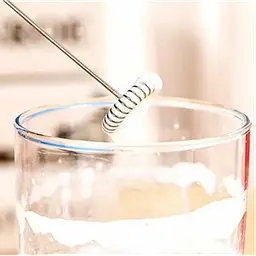 Портативний капучинатор-спінювач для вершків і молока FUKE Mini Creamer Блакитний - мініатюра 6
