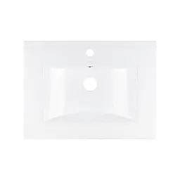 Раковина Qtap Albatross 600х460х180 White без донного клапана QT01113060CW1