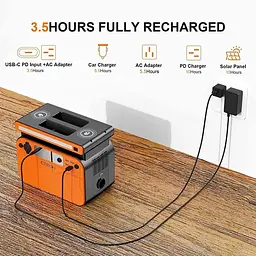 Зарядна станція CTECHi GT500 Portable Power Station 500W 518Wh - мініатюра 5