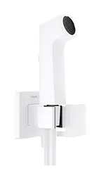 Набір гігієнічного душу (запірний вентиль) Hansgrohe E EcoSmart+ на холодну воду MattWhite 29231700, Білий матовий