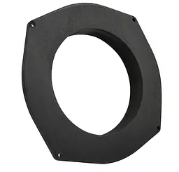 Проставки під динаміки 165 мм / 6.5" AWM H-203 BMW 1 Series, 3 Series, 5 Series, 7 Series, Z4 - мініатюра 4