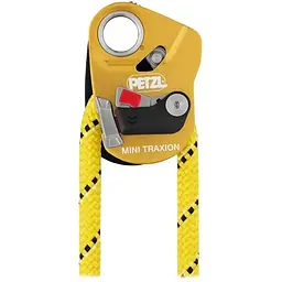Блок-ролик Petzl Mini Traxion Yellow/Black (1052-P054AA00) - мініатюра 5