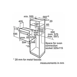 Духовой шкаф Bosch HBF 512 BS1T (HBF512BS1T) - миниатюра 8