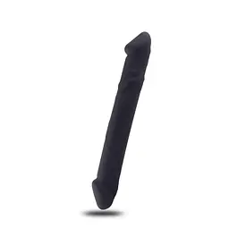 Двосторонній фалоімітатор Toyz4lovers Double Joy, 23 см (чорний) - мініатюра 3