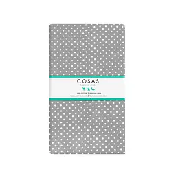 Євро простирадло Cosas Grey Dotss 220х240 см (ПростыньDropGrey_220) - мініатюра 4
