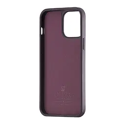 Чохол Jinduka Leather Ringo iPhone 13 Pro Max Purple - мініатюра 3