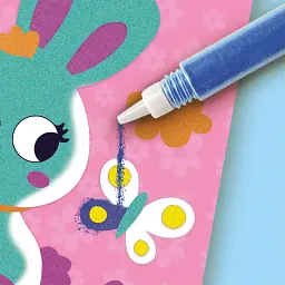 Набір для творчості Ses Creative Лісові тварини з кольоровим піском - мініатюра 4