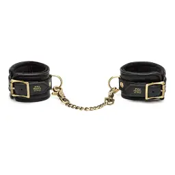 Фіксатори для ніг Fifty Shades of Grey Bound To You Ankle Cuffs чорний - мініатюра 3