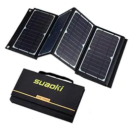 Портативний зарядний пристрій Suaoki сонячна панель Ansun 40w - мініатюра 2