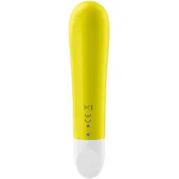 Віброкуля на акумуляторі Satisfyer Ultra Power Bullet 1 Yellow - мініатюра 5