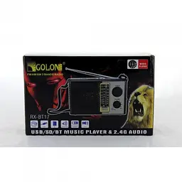 Портативний радіоприймач "GOLON" RX-BT18 USB FM - мініатюра 4