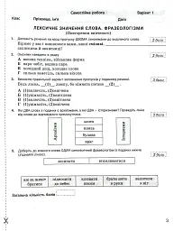 Українська мова. 7 клас. Контроль результатів навчання - Віктор Заболотний - мініатюра 2