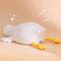 Нічний світильник DK D19 Lying Goose White [151671] - мініатюра 2