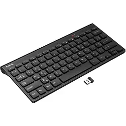 Клавіатура бездротова GM70 Dragon mini 2.4G (Ukrainian Version) Black Hoco teh0029796