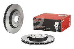 Диск гальмівний вентильований Renault Koleos II 16-25р Brembo (09.D943.11) - мініатюра 2