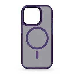 Чехол для Apple iPhone 15 Pro, Uniq MagCase, фиолетовый, противоударный, панель-накладка с MagSafe, ударопрочный TPU+PC, с магнитом MagSafe, поддержка полноценной беспроводной зарядки, ArmorStandart (ARM75311)