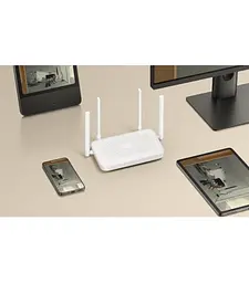 Роутер маршрутизатор XiaomiRouter AX1500 DVB4412GL White - мініатюра 6