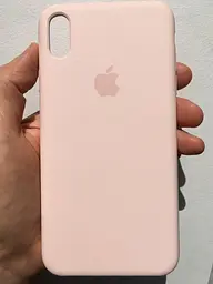 Оригінальний силіконовий чохол для iPhone XS Max Apple Silicone Case Pink MTFD2LL/A - мініатюра 5