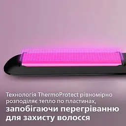 Стайлер Philips StraightCare Essential чорний (BHS375/00) - мініатюра 6