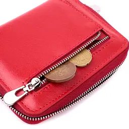 Жіночий шкіряний гаманець ST Leather 11,8х9,5х2 см acs0028399 - мініатюра 5