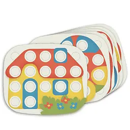 Мозаїка Quercetti Play Bio Fantacolor Baby, 21 фішка (84405-Q) - мініатюра 3