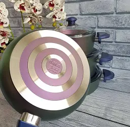 Набір посуду O.M.S. Collection 3016 Green-Violet - мініатюра 4