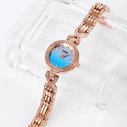 Наручний годинник жіночий 2001BU Blue Skmei acs0030414 - мініатюра 5