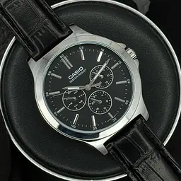 Чоловічий годинник Casio MTP-V300L-1A Сріблястий ( AT1141-0276 ) - мініатюра 3