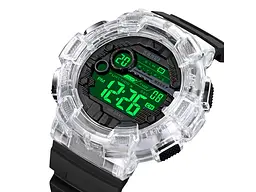 Чоловічий наручний годинник 2110WT White Skmei acs0030269 - мініатюра 3