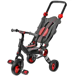 Триколісний велосипед Galileo Strollcycle Black червоний (GB-1002-R) - мініатюра 3