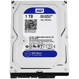 Жесткий диск Western Digital 3.5, 1Tb (WD10EZEX-00BBHA0) Б/у