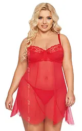 Комплект білизни Softline Carla, 3XL (червоний)