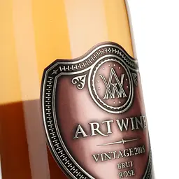 Вино ігристе Artwine, рожеве, напівсухе, 10-13,5%, 0,75 л (834424) - мініатюра 3